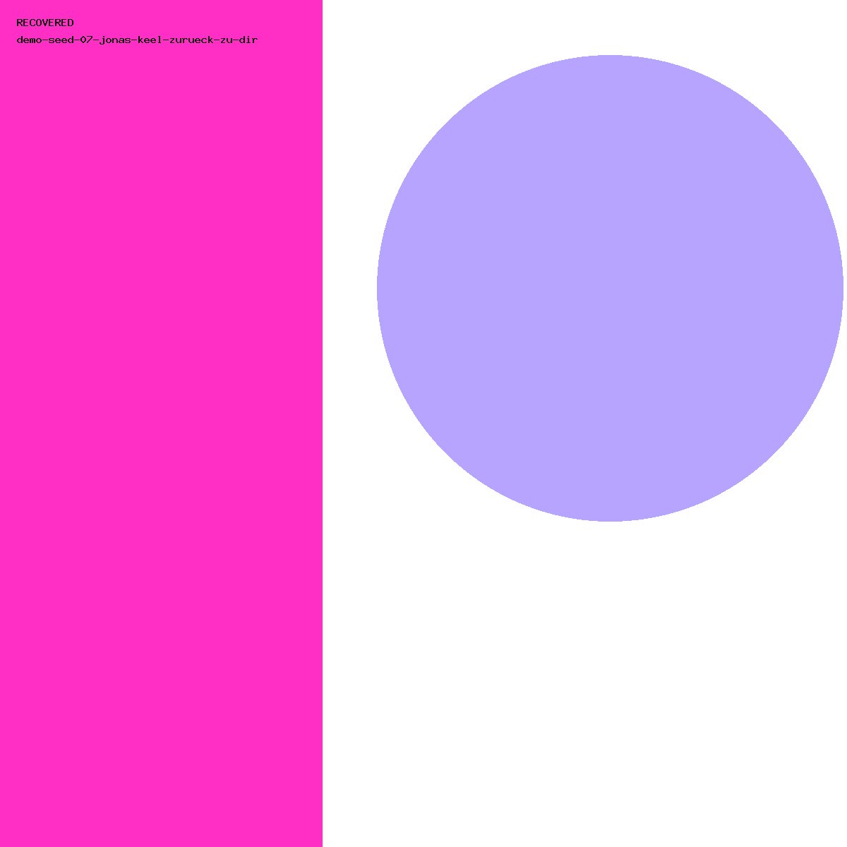 Cover: Zurück zu dir